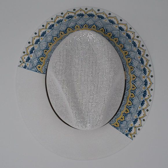 Hand-Painted Sombreros Mexican Sun Hats - Picture 1 of 4